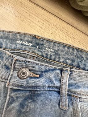 Old Navy Light Blue Flared Jeans